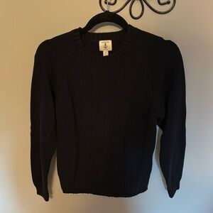 Lands End crew neck sweater navy blue new without tags